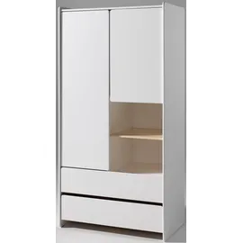 Vipack Kleiderschrank Kiddy 2-türig weiß