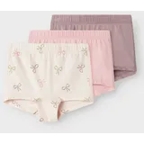 NAME IT Mädchen Nmftights 3P Barely Pink Bow Noos, Barely Pink, Numeric 92 EU - numeric_92