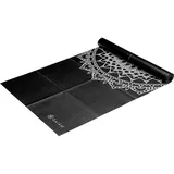 Gaiam YOGAMATTE FOLDABLE MIDNIGHT MARRAKESH (2MM), schwarz, ONE SIZE