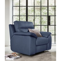 Nicoletti Home Sessel, Breite 108 cm, wahlweise mit oder ohne elektrische Relaxfunktion blau