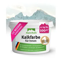 alpenkalk Kalkfarbe INNEN 21 kg ca. 100 m2