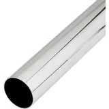 SOTECH Schrankstange rund Ø 25 mm L: 1160 mm Stahl Chrom poliert Garderobenstange Kleiderstange