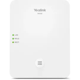 Yealink W80DM - Schnurloses -IP-Mehrzellensystem (-Manager), Telefon, Weiss