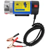 Dieselpumpe mit Schlauch, 12V 100W Ölabsaugpumpe Kraftstoffpumpe Motoröl-Wechsel Diesel Umfüllpumpe Fluid ExtractorGeräuscharm Ausgestattet für LKW, Autos, Quads und andere 12-V-Fahrzeuge