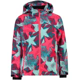 CMP Mädchen Skijacke 39W2085, Wasser/Gloss/Teal, 12 Jahre - 12 Jahre
