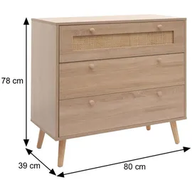 MCW M39-S 80 x 78 x 39 cm Braun