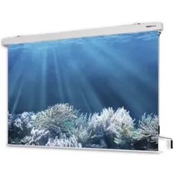 Magnetoplan Kurbel-Leinwand, 1800 x 1800 mm