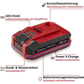 Einhell SEALED Power X Change Plus 18 V 4,0 Ah
