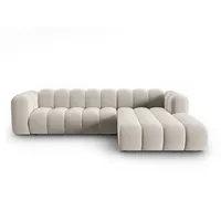 Micadoni Ecksofa Lupine, modular 4-Sitzer beige