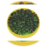 Schneider - Dekor Ausstecher im Satz "Buchstaben und Zahlen", 40-tlg., Höhe: 25 mm, Edelstahl