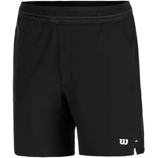 WILSON Herren-Shorts Tournament Pro 7 Zoll Schwarz/Weiß PE 2024 - XL