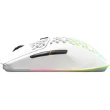 SteelSeries Aerox 3 Wireless Snow 2022 Edition, weiß, USB/Bluetooth (62608)