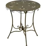 Hti-Living HTI living Runder nostalgischer Metalltisch Lily Gartentisch