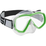 Cressi Estrella Jr TXLE-Strap Maske - Farbe: grün