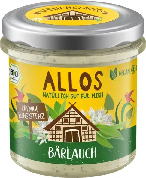 Allos Streichgenuss Bärlauch bio