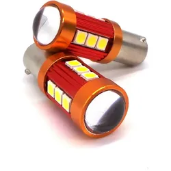 2 Stück LED-Lampe H21W, BAY9S 12-24V CANBUS 850lm leistungsstarkes Off-Road