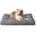 Bedsure Hundekissen 111 x 89 cm grau