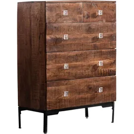 GUTMANN FACTORY Kommode 90 x 120 x 42 cm Braun