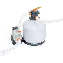BESTWAY Flowclear Sandfilteranlage 11.355 l/h 500 W grau/orange