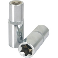 KS Tools 1/4" CHROMEplus Torx-E-Stecknuss, lang, E7