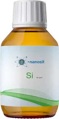 nanosit kolloidales Silizium 40 ppm, 100 ml