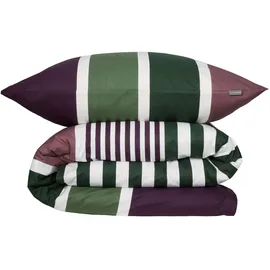 SCHIESSER Bettwäscheset Smarell - Renforcé - 2-teilig - 155 x 220 cm - Grün