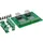 InLine Terminalblock 2x RJ45 Buchse, gerade, für Hutschiene