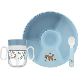 Mepal Babygeschirr Set Mio 3-teilig Forest Friends