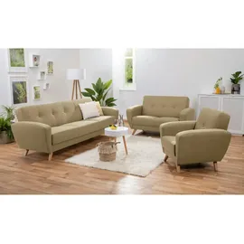 Max Winzer Sessel Jerry Flachgewebe 83 x 85 x 0 cm Beige