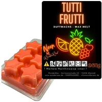 WonderWax Duftwachs WonderWax® Neon Duftwachs 6 Sterne (Savage), Duftrichtung: Tutti Frutti