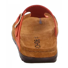 ROHDE Damen Zehentrenner Pantolette Leder Rodigo-D 5860, Größe:39 EU, Farbe:Rot