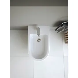 Duravit Stand Bidet Qatego 39x60cm, m Hahnl., ÜL, Hahnloch, we hgl