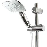 tecuro ew-120Q Brauseset mit 2 Funktionen Chrom 160 cm