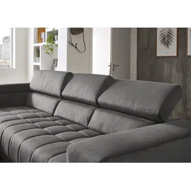 die planbar Eckcouch grau