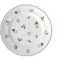 Villeroy & Boch Petite Fleur Frühstücksteller, Porzellan, weiß, 21 cm (Packung mit 6)