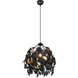 rl live your light Leavy 1-flg. Halogen 28 W 60 cm rund schwarz/gold