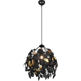 rl live your light Leavy 1-flg. Halogen 28 W 60 cm rund schwarz/gold