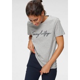 Tommy Hilfiger T-Shirt »HERITAGE - Hellgrau,Dunkelblau - XXS