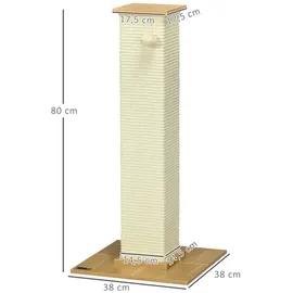 PawHut Kratzbaum 80 cm beige