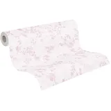 A.S. Création A.S. Creation Vliestapete Blümchen 10,05 m x 0,53 m Creme-Rosa FSC®