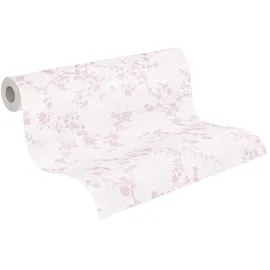 A.S. Création A.S. Creation Vliestapete Blümchen 10,05 m x 0,53 m Creme-Rosa FSC®