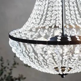 Markslöjd Gränsö, dimmbar, transparent, für Wohnzimmer, Kristall / 74