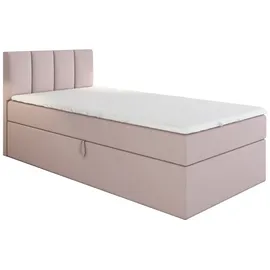 A&J MöbelLand Gunnar 100 x 200 cm Rosa