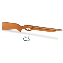 Bestsaller 1221 Flinte Gewehr aus Holz mit Funktion (schießt Gummis)