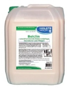 HOLSTE Belclin BP 802 Bodenpflege, Rutschhemmende Bodenvollpflege, polierbar, 10 Liter - Kanister