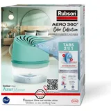 Rubson Luftentfeuchter Aero 360° Azurblau (1 Gerät + 1 Nachfüllpack 450 g) - Feuchtigkeitsabsorber für Räume bis 20 m2 - Luftentfeuchter Geruchsentferner und Anti-Schimmel Luftentfeuchter
