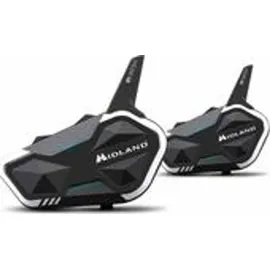 Midland R1 Mesh, TWIN Motorrad-Sprechanlage für 2 Helme