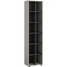 Möbel Boss Noida Stauraumregal 192 x 45 x 35 cm Beige