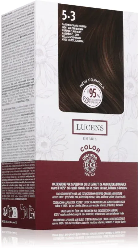 Kemon Group Umbria Haarfarbe Farbton 5.3 Castano Chiaro Dorato 100 ml