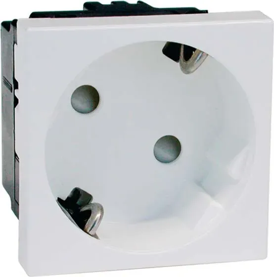 Peha SCHUKO-Steckdose 1-fach ws D 6211.02 EMS SI WI